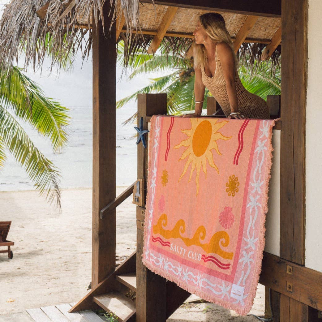 Sunni Scenes - Wholesale Area Rug - Salty Luxe Travel Rug2