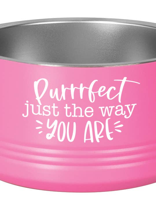 Purrfect Is Just - Pawfect Pet Bowl-Small for wholesale by Dexsa