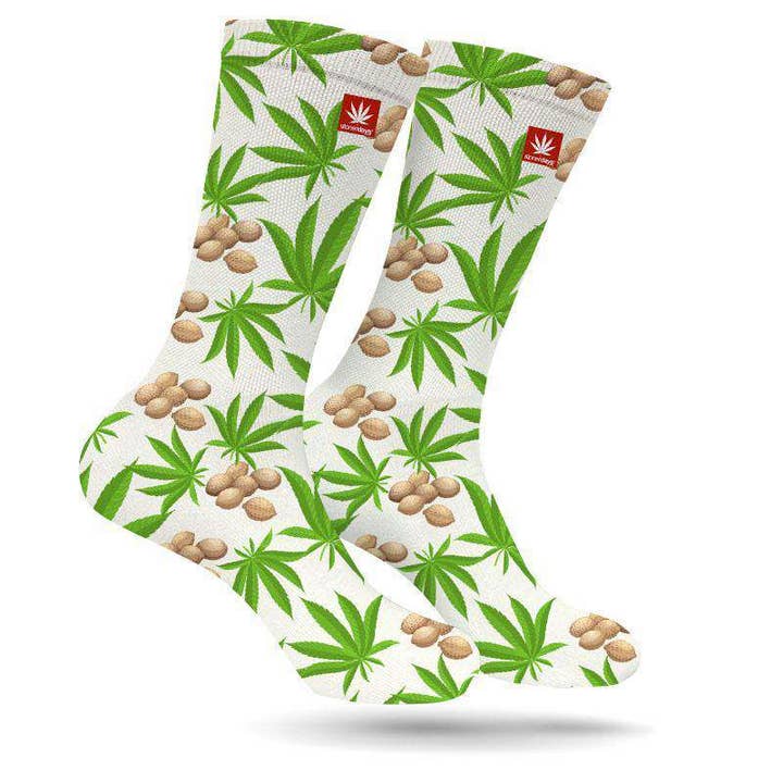 CHAUSSETTES MARIJUANA MAGIC BEANS pour la vente par StonerDays Apparel