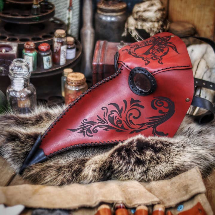 Outcast Props - Venta al por mayor Disfraz - Unisex - Máscara de médico de la plaga de Assassin's Creed