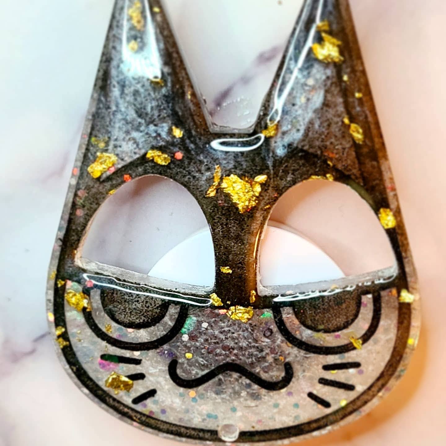 The Witchin Waifu – wholesale Keychain – Women's – Animal Crossing Cat Villager Inspired Self Defense Keychain9