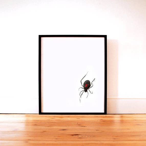 Black Widow - Kunstdruck für den Großhandel von Brazen Design Studio