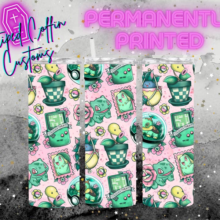 Tegneserie Tumler - Pink for engroshandel hos Striped Coffin Customs