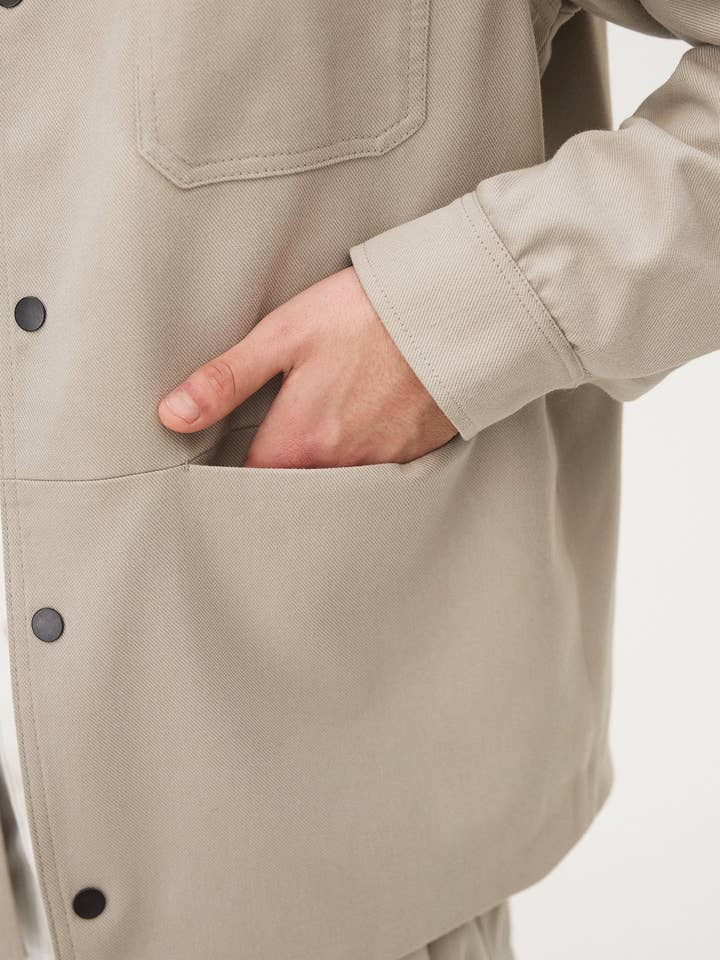 NOYOCO - Wholesale Jacket - Unisex - Vancouver Sand Jacket6