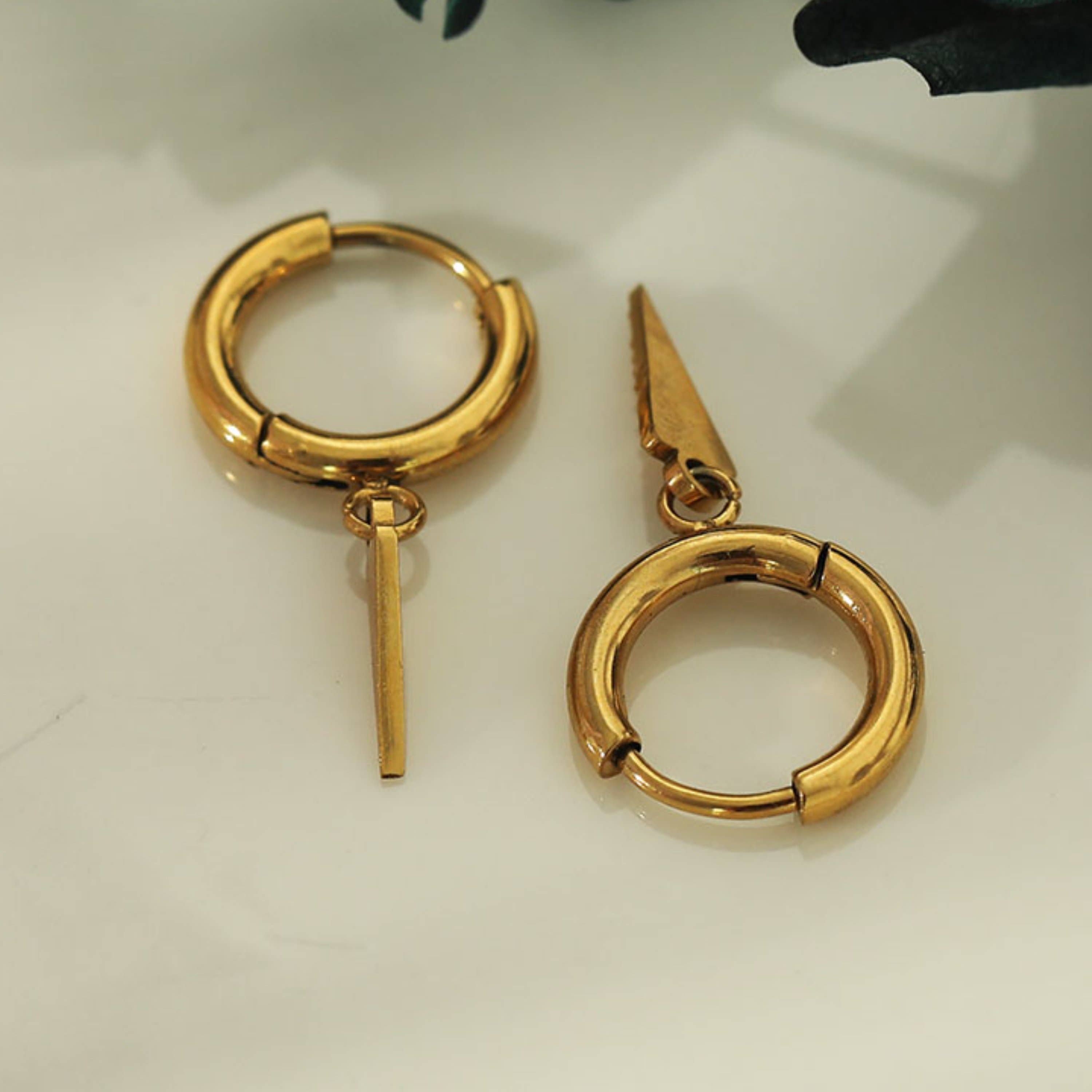 HACKNEY NINE - Wholesale Hangende/ronde oorbellen - Rylee oorbellen3