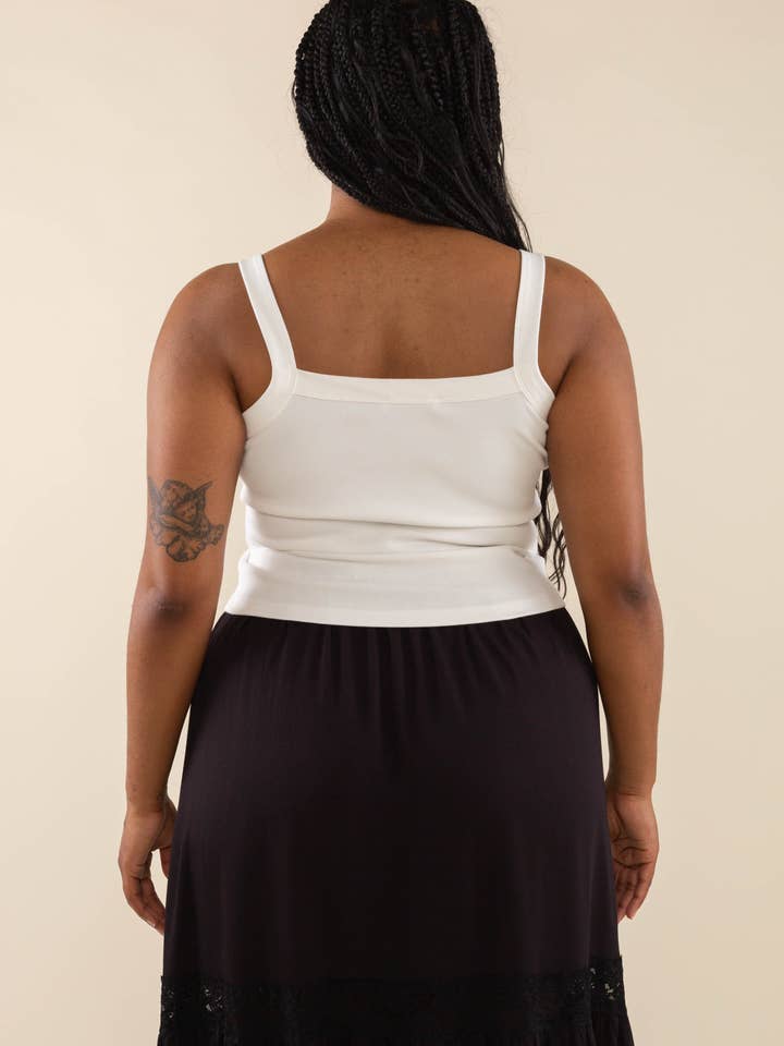 NLT - Vendita all'ingrosso Canotta - Donna - Canotta Wyatt 2x1 in cotone a costine9