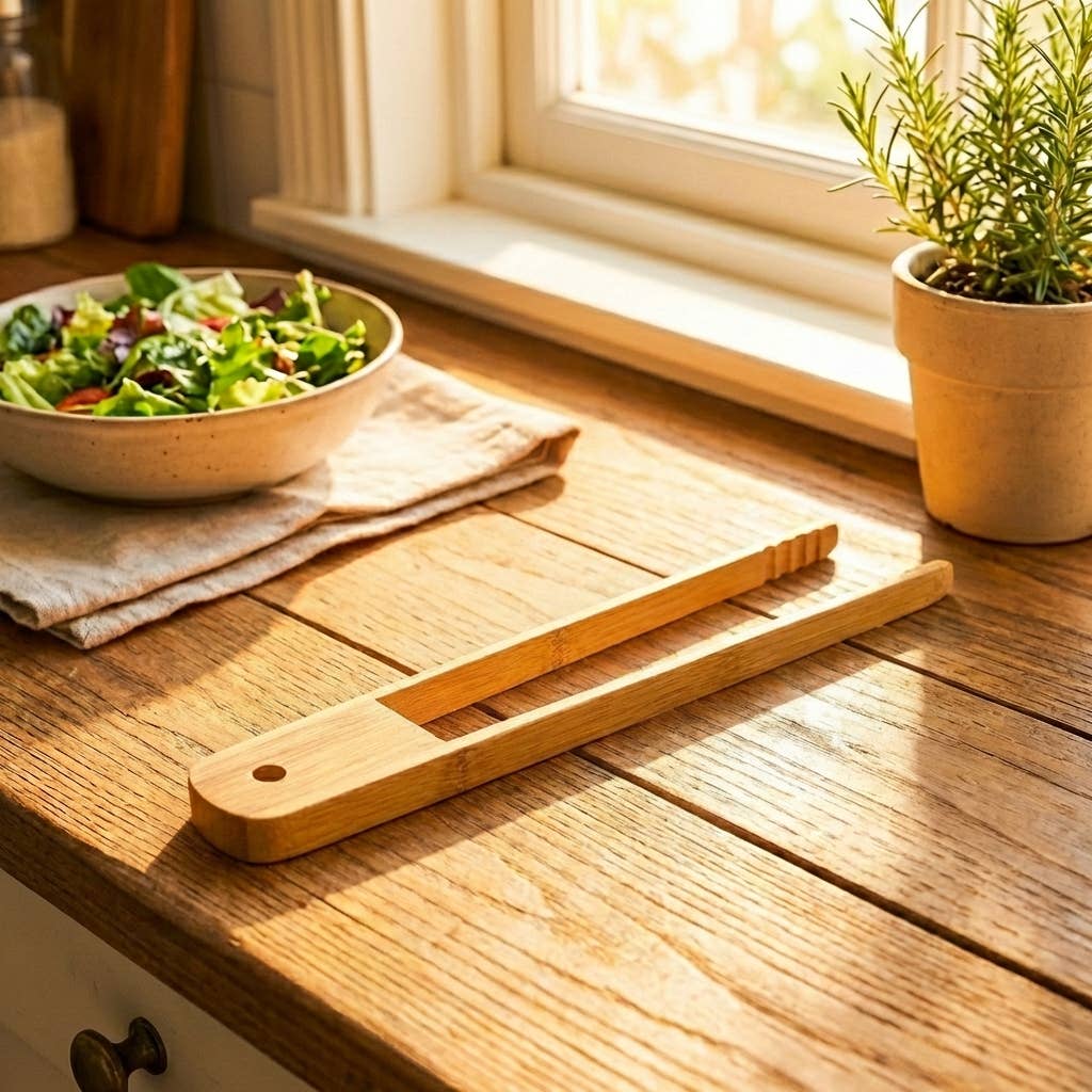 Bamboo Switch - Vendita all'ingrosso Pinze da cucina - Pinze in bambù sostenibili - Pacchetto gratuito0