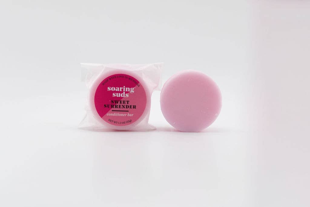 Soaring Suds Soap Co., LLC - Wholesale Shampoo Puck/Solid Shampoo - Sweet Surrender Shampoo and Conditioner Bars3