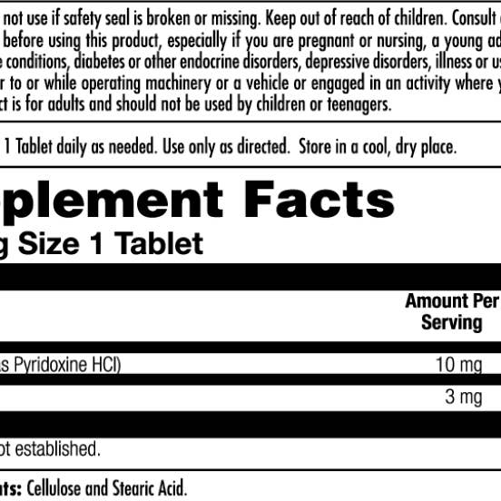 KAL - Wholesale Oral Supplement/Vitamin - Melatonin Tablets 3 mg2