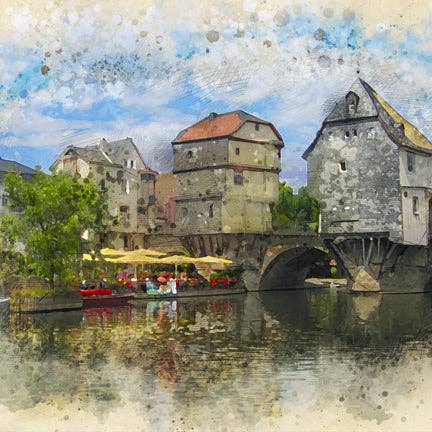 Maisons de pont pour la vente par Nook Puzzles