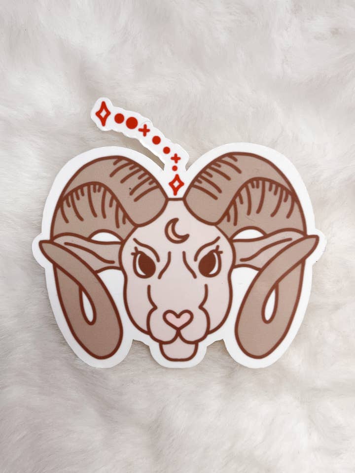 Aries Sticker for wholesale by Celestial Bia