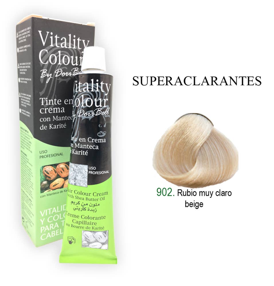 sesioMWorld - M·O·I Professional – Großhandel Haarfärbemittel – VITALITY COLOUR professionelle Cremefarbe 60ml TON 902