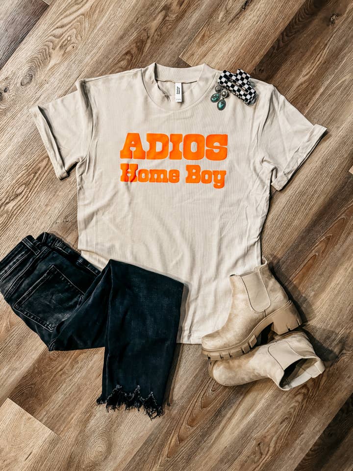 Adios Home Boy Oversized T-shirt for wholesale by SRM Custom Art & Design