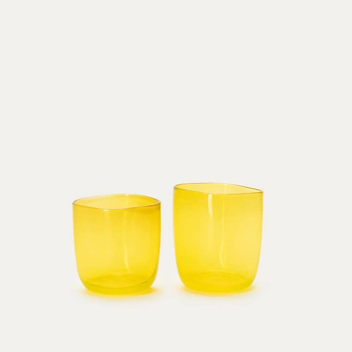 Gary Bodker Designs - Wholesale Drinking Glass/Cup - Organic Cups (Set of 2)