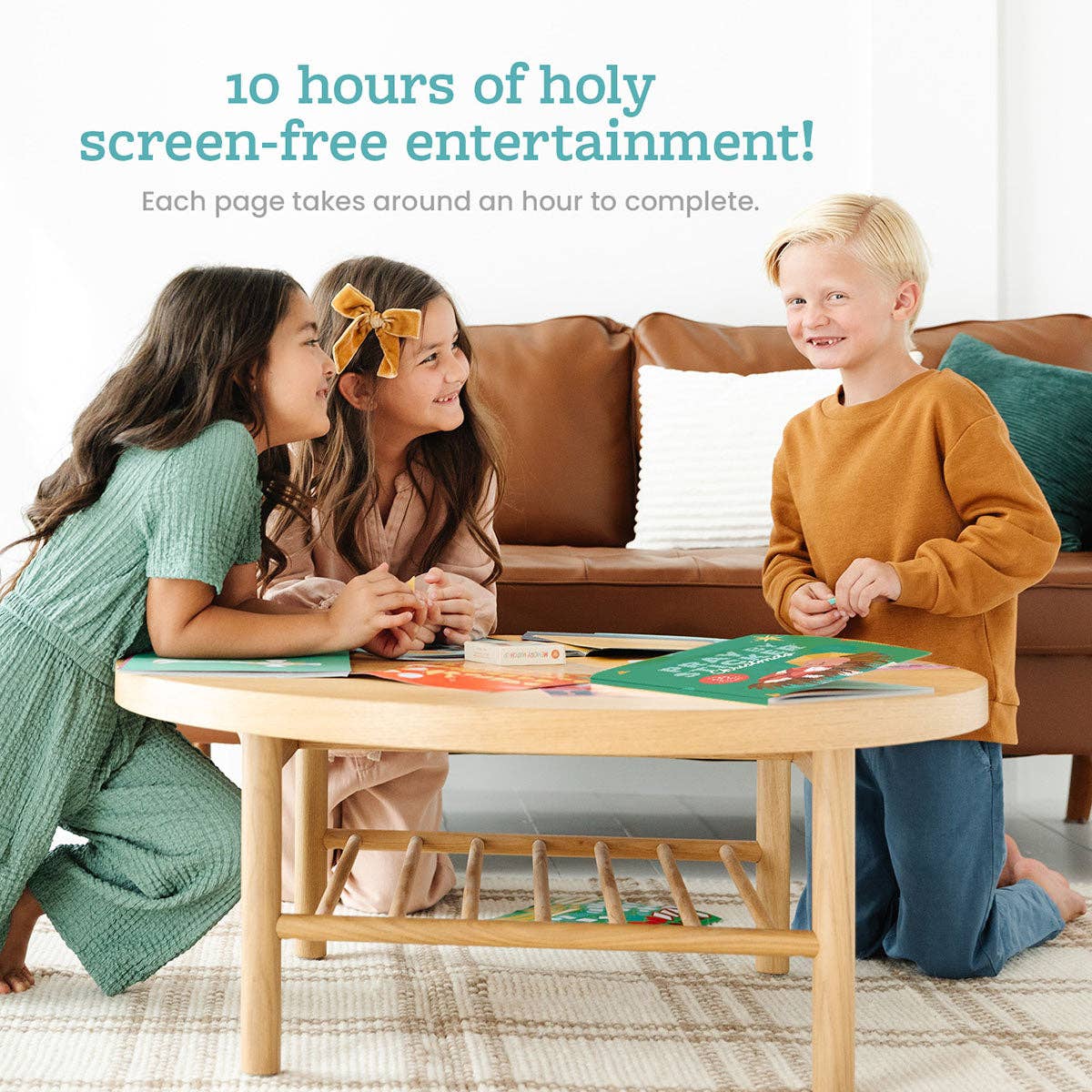 Catholic Family Crate® - Venta al por mayor Pegatinas - Niños y bebés - Pray By Sticker™: Libro de pegatinas de Navidad6