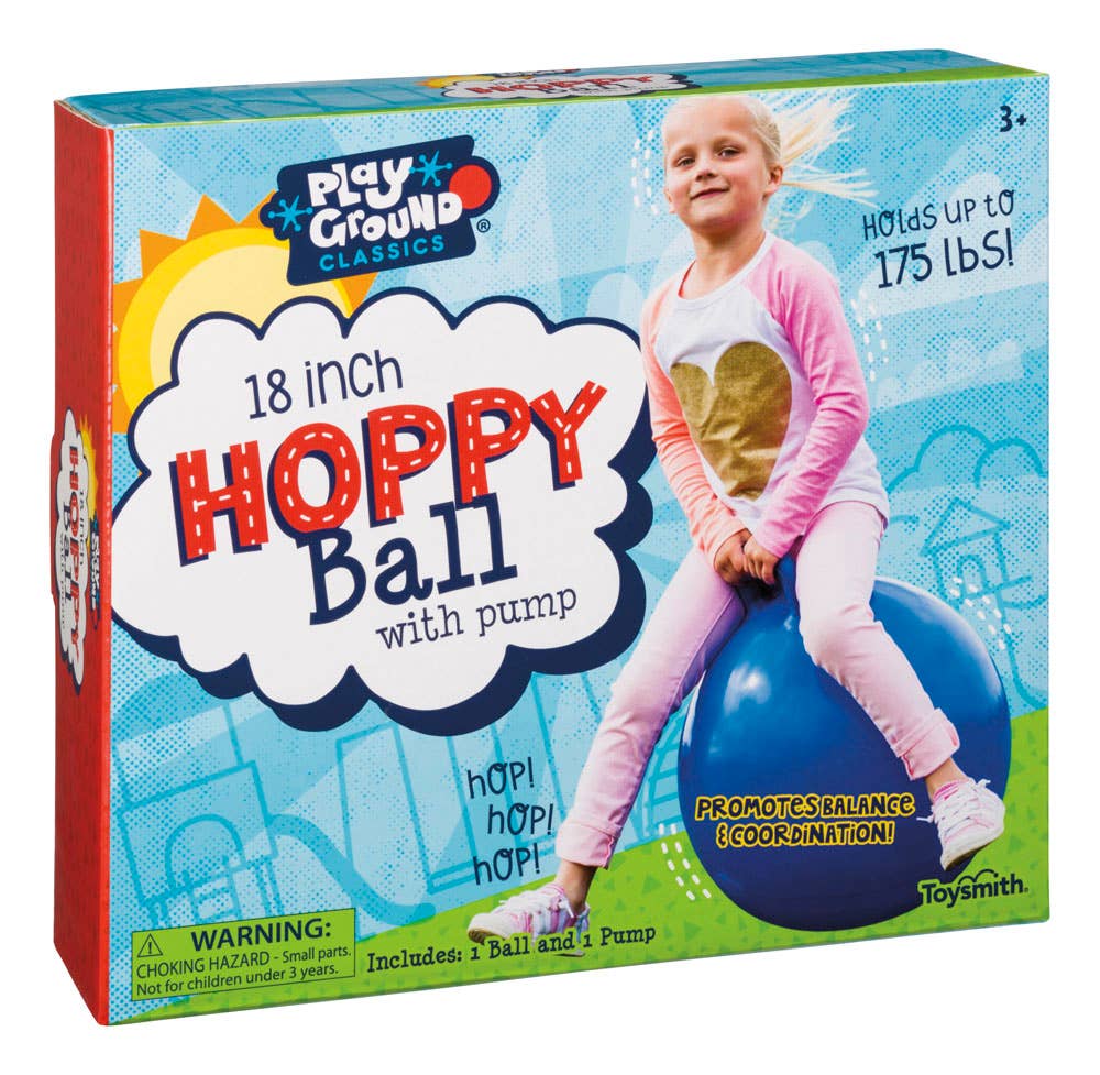 Toysmith - Wholesale Classic Toy - Kids - Playground Classics Hoppy Ball 18"