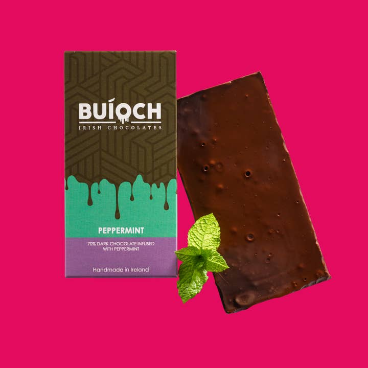 Peppermint Bar for wholesale by Buíoch Irish Chocolates