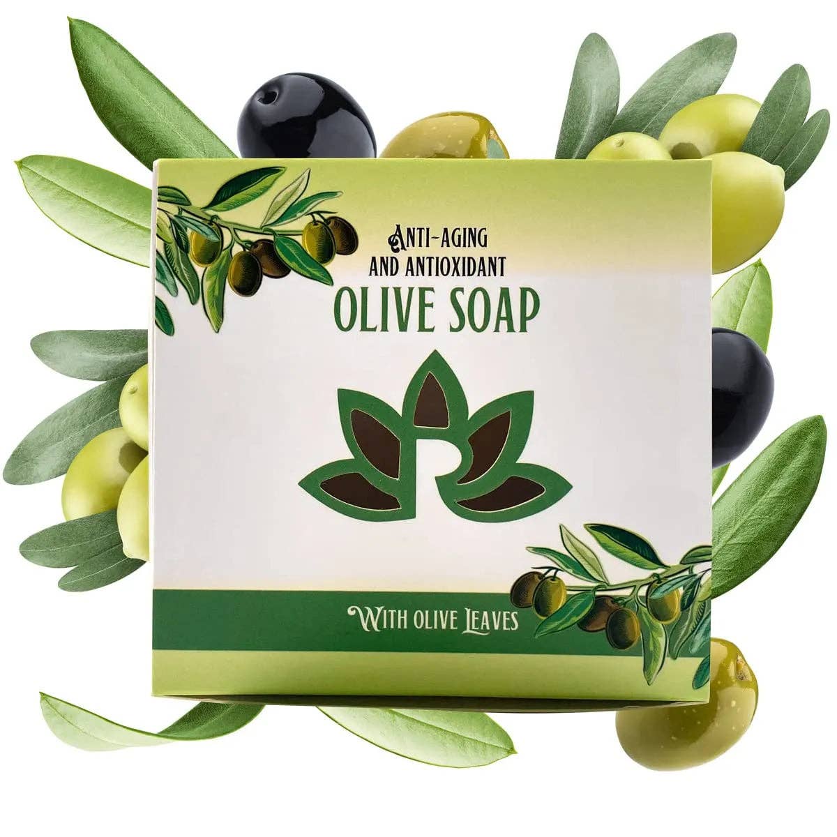 Relaxcation - Vente Pains de savon - Savon biologique avec huile d'olive et feuilles d'olivier0