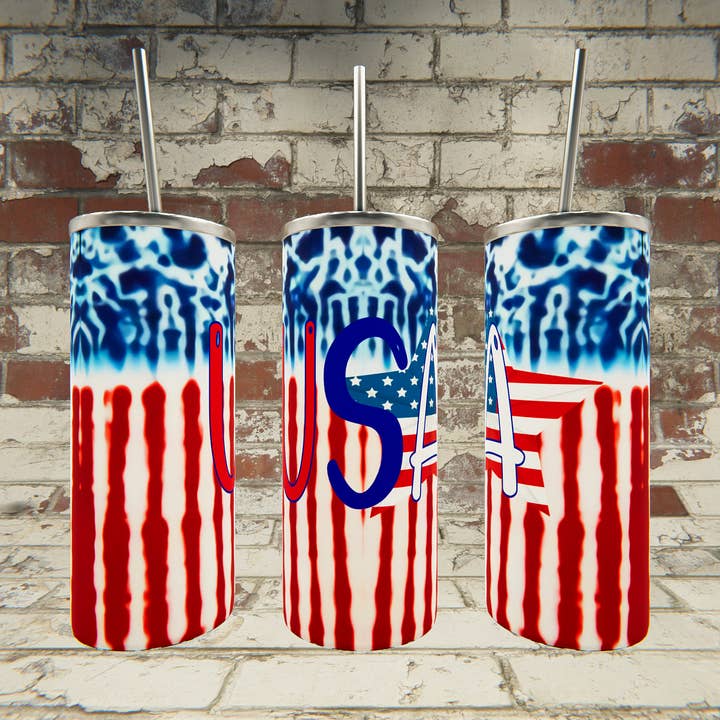 États-Unis | TieDye pour la vente par Triple D's Tumblers n More