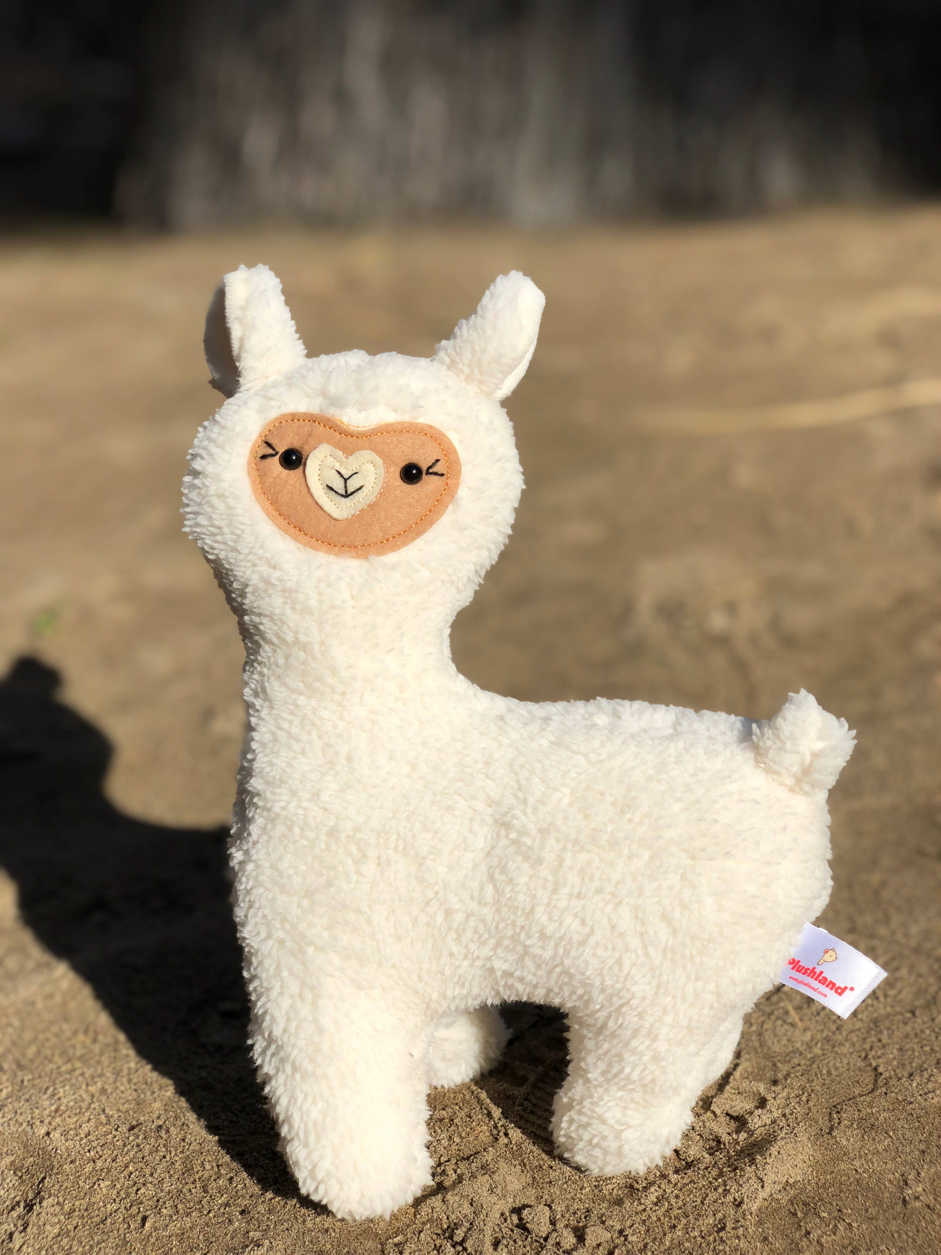 Plushland – wholesale Fyllda/plyschleksaker - Barn och baby – Lana den stående lama 9”4