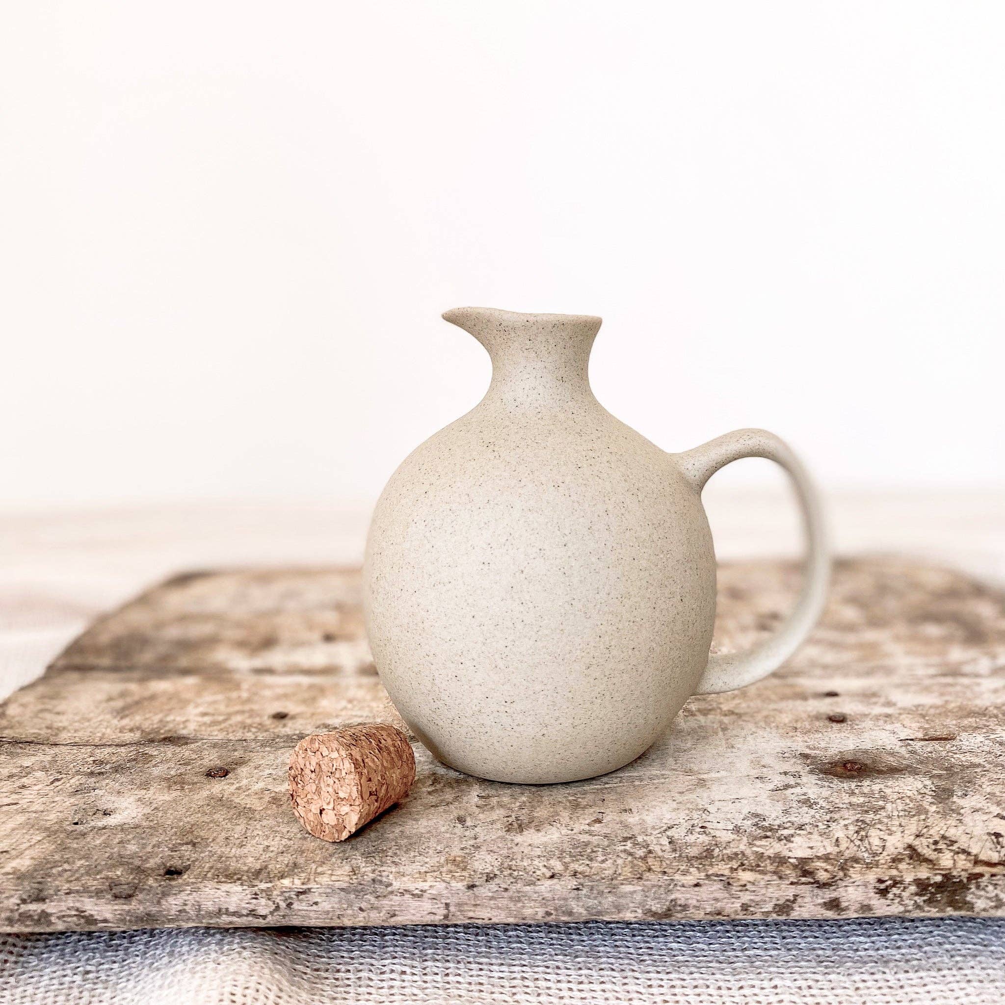 So At Nature – wholesale Jug – Ceramic Jug with Cork Stopper - Kande7