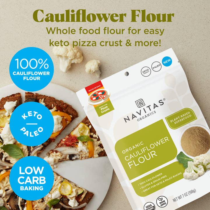 Navitas Organics – Großhandel Glutenfreies Mehl – Blumenkohlmehl