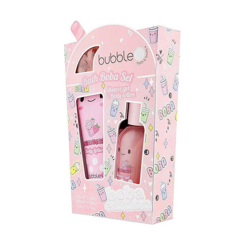 Beauty Goddess – Conjunto de banho e corpo por atacado – Conjunto de Presentes para Banho e Corpo Bubble T Cosmetics Boba Tea - Conjunto de 32
