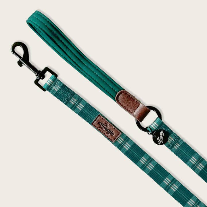 Heritage Dog Lead - Pheasant Green for wholesale by The aDoraBle Pooch Company