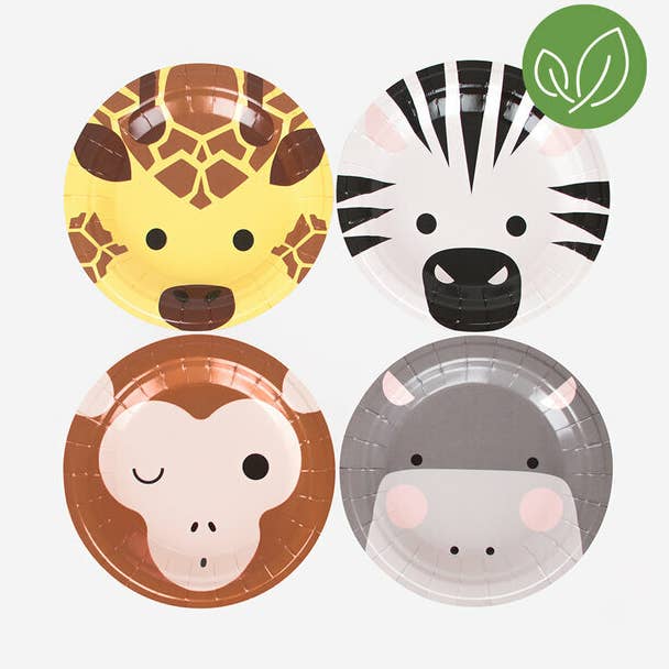 My Little Day - Vendita all'ingrosso Piatti monouso - PIATTI - MINI SAFARI0