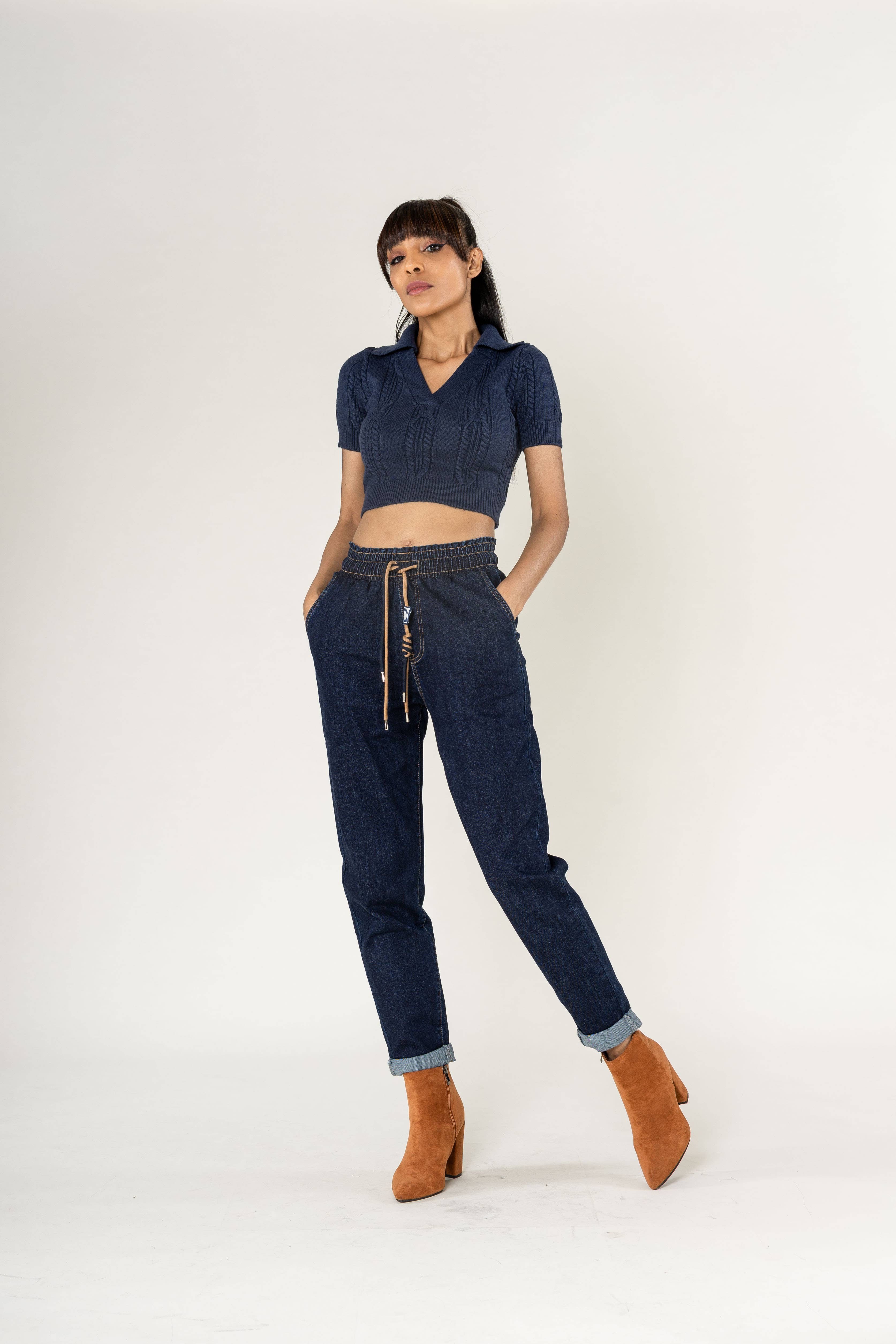 Nina Carter - Wholesale Pants - Women's - Panta jogg leopard elastic waist with drawstring P50021