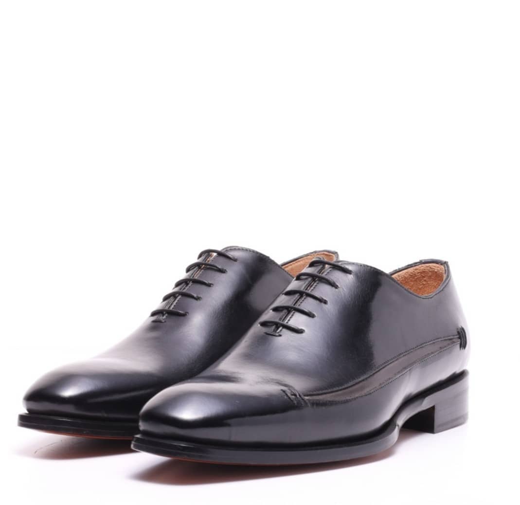 Alessandro Collection Italy – Großhandel Oxford-Schuhe – Herren – Elegante Herrenschuhe Alex 326 aus Italien, handgefertigt, Oxford-Modell mit Schnürung2