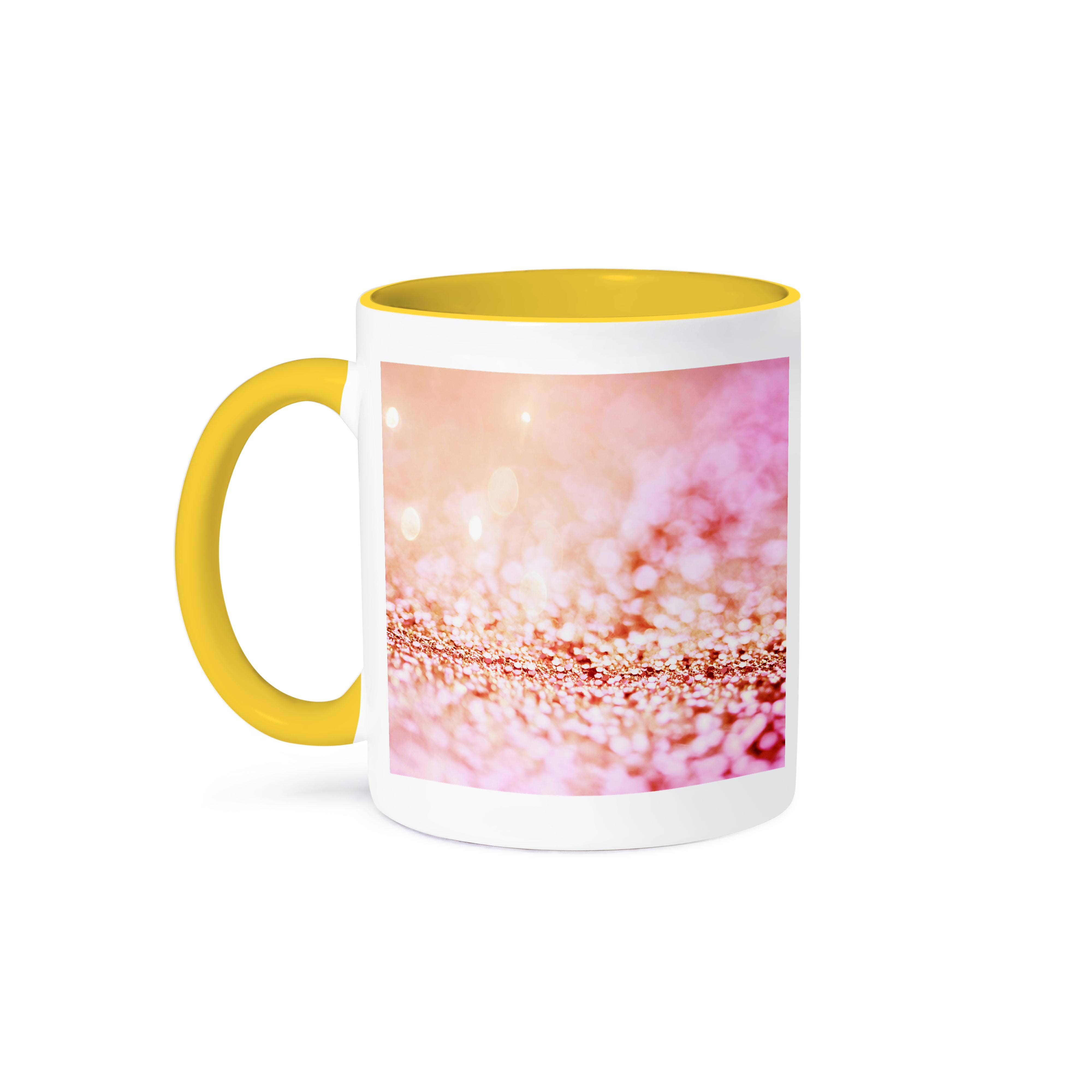 3dRose - Wholesale Coffee Mug - 3dRose, Sparkling Pink Gold Luxury Elegant Shiny Faux Glitter Effect Artprint, Mug0
