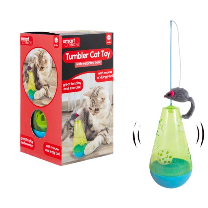 WufWuf & SC Interactive Cat Toy with Mouse & Ball, 3 Pack for wholesale by WufWuf