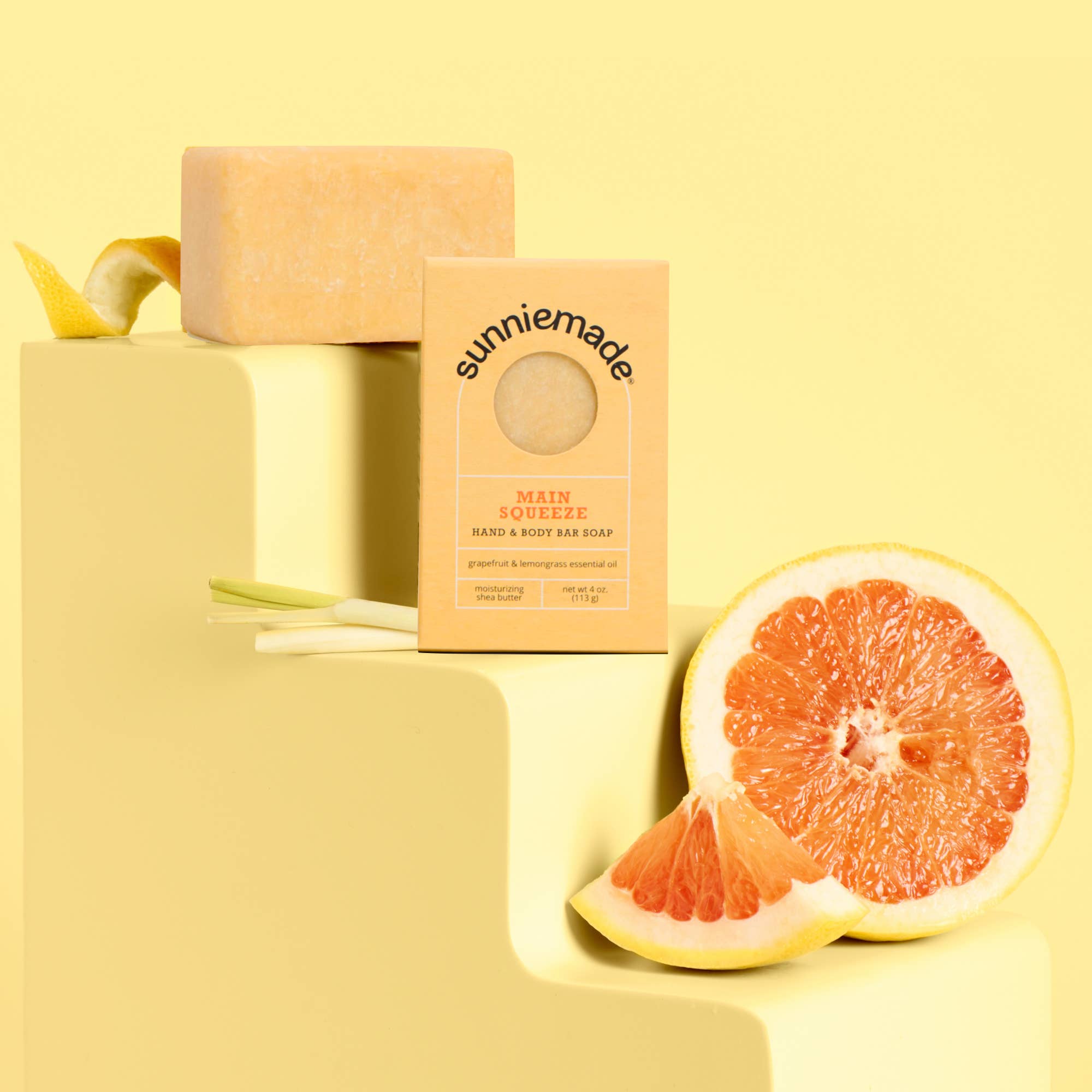 Sunniemade - Vendita all'ingrosso Saponette - Sapone da bar idratante per mani e corpo Main Squeeze1