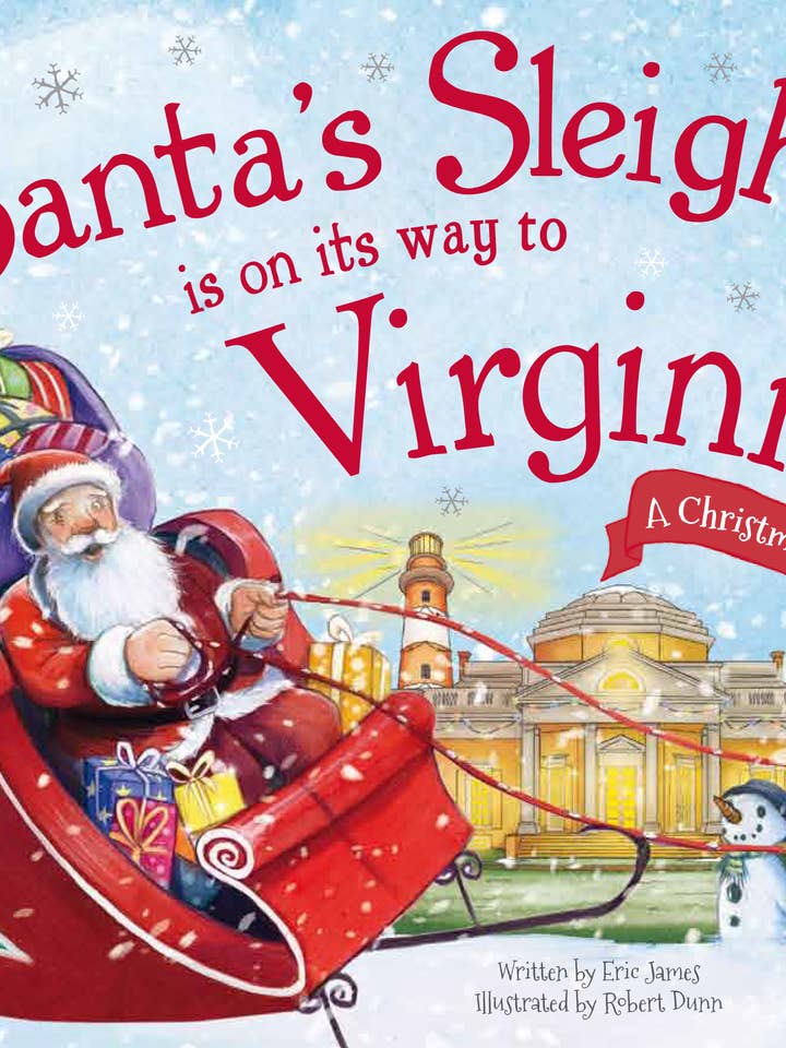 Santa's Sleigh Is on Its Way to Virginia (HC) for wholesale by Sourcebooks