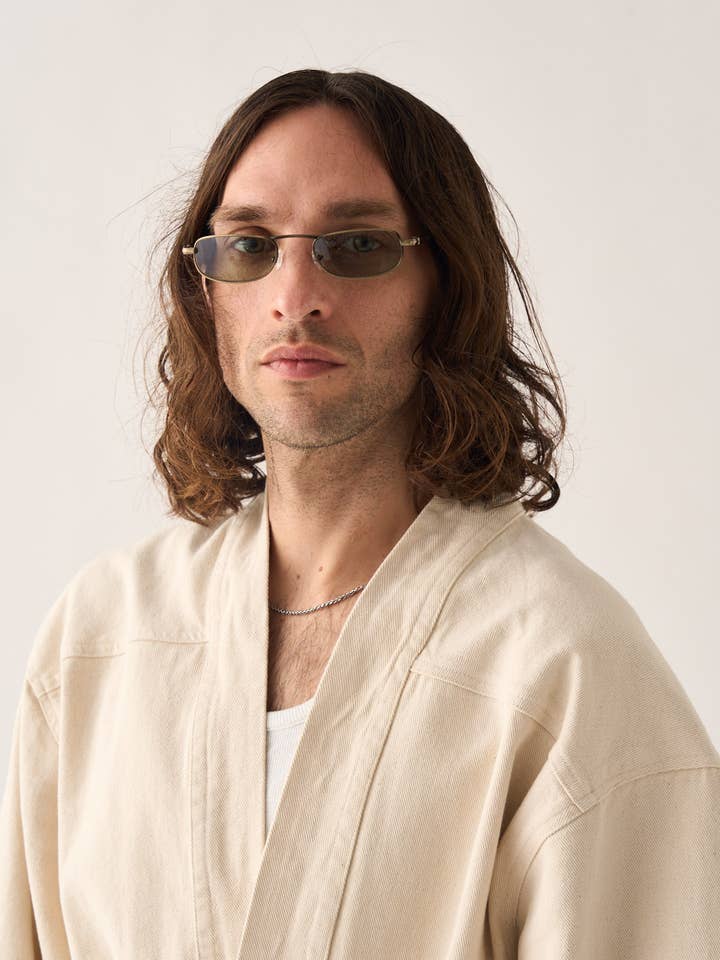 Natural Kimono for wholesale by Pitagora