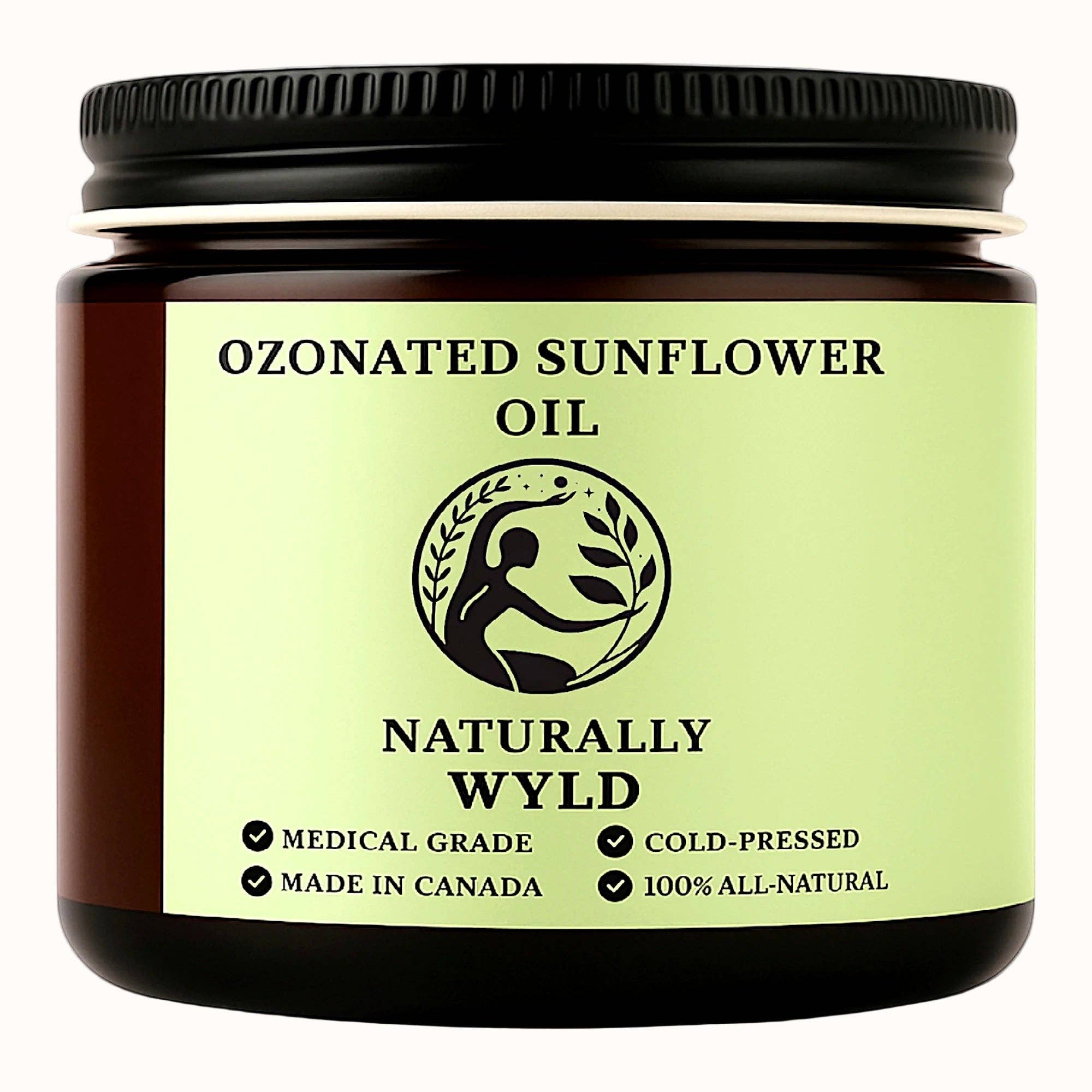 Naturally Wyld - Vente Huile pour le bain/corps - Huile de tournesol ozonée ( 2 oz )0