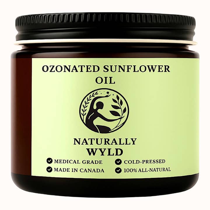Naturally Wyld - Vente Huile pour le bain/corps - Huile de tournesol ozonée ( 2 oz )