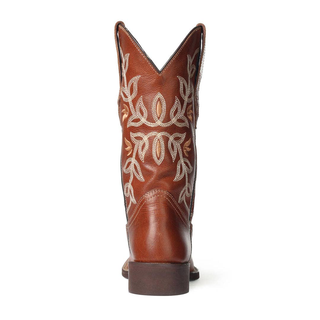 Cognac TuffRider Tess Ladies Western Boot for wholesale on Faire3