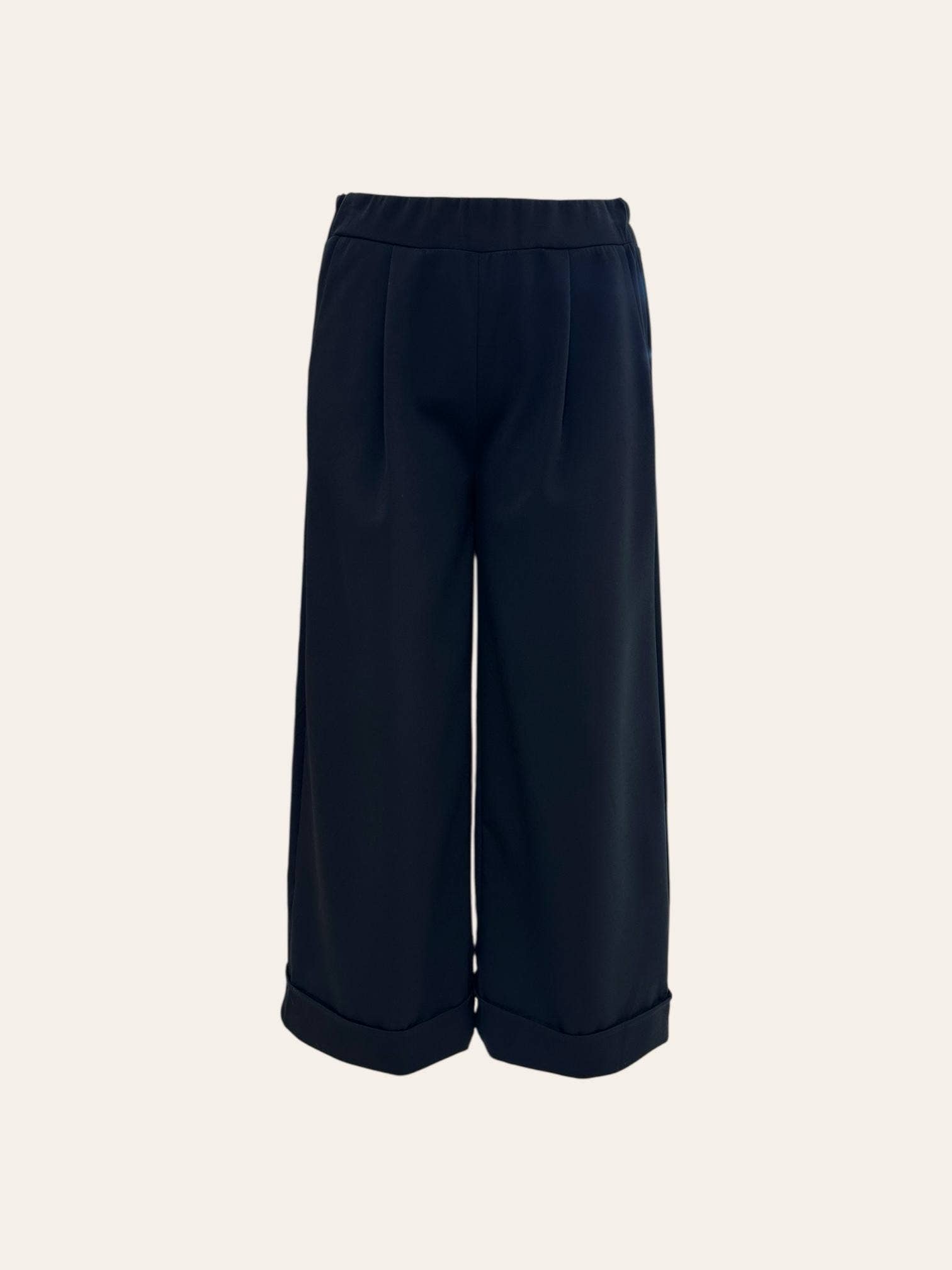 C'MELODIE - Wholesale Pants - Women's - Plus Size - Women's Fluid Pants with Pleat - 25356 CO9