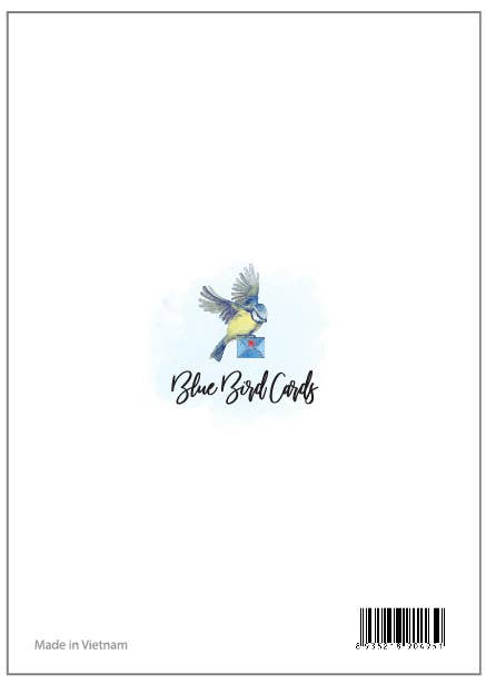Blue Bird Cards - Wholesale Everyday Greeting Card - Still Life- Jean-Joseph-Xavier Bidauld - Large Quilling Card2
