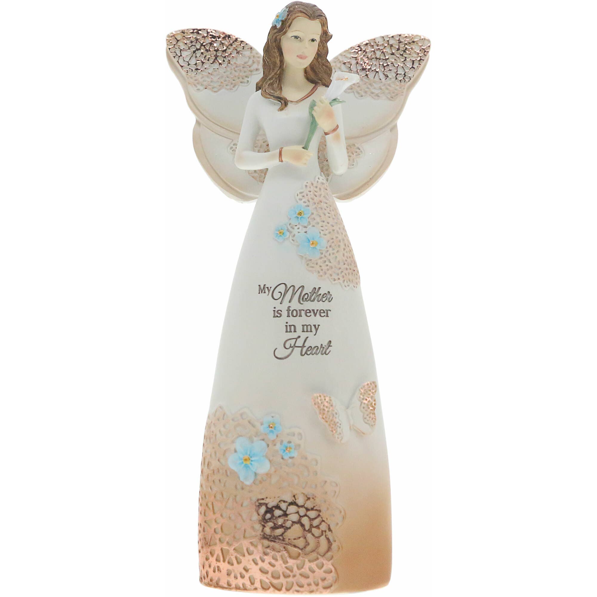 Pavilion - Wholesale Decorative Figurine - Mother - 9" Angel Holding  Calla Lily6