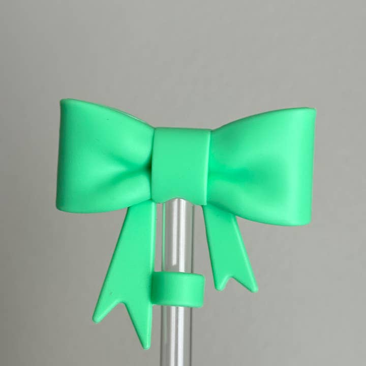 JILLIAN INK LLC - Wholesale Drinking Straw - Bow Straw Topper - Choice of 13 Colors