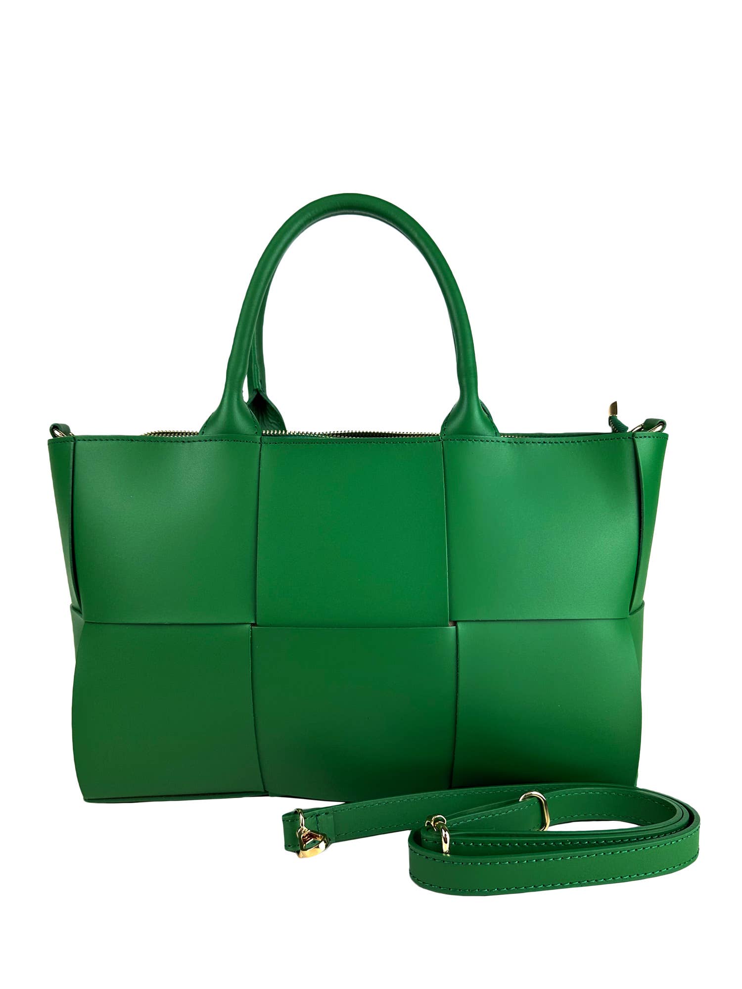 Florence Leather – Engroshandel Taske med håndtag – til kvinder – Flettet lædertaske4