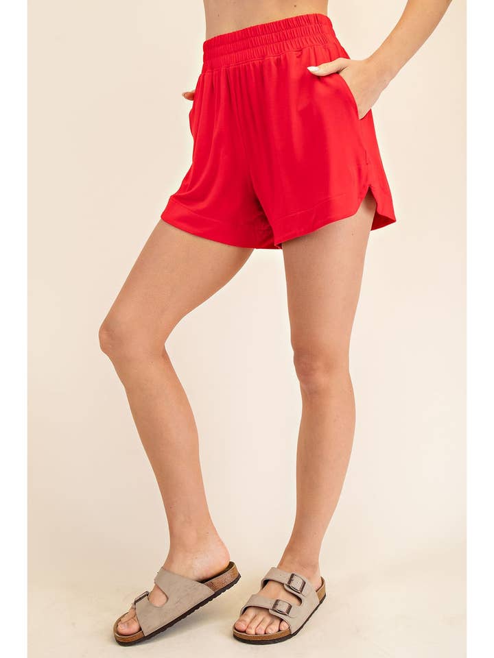 VISCOSE MODAL TULIP SHORT for wholesale by Rae Mode