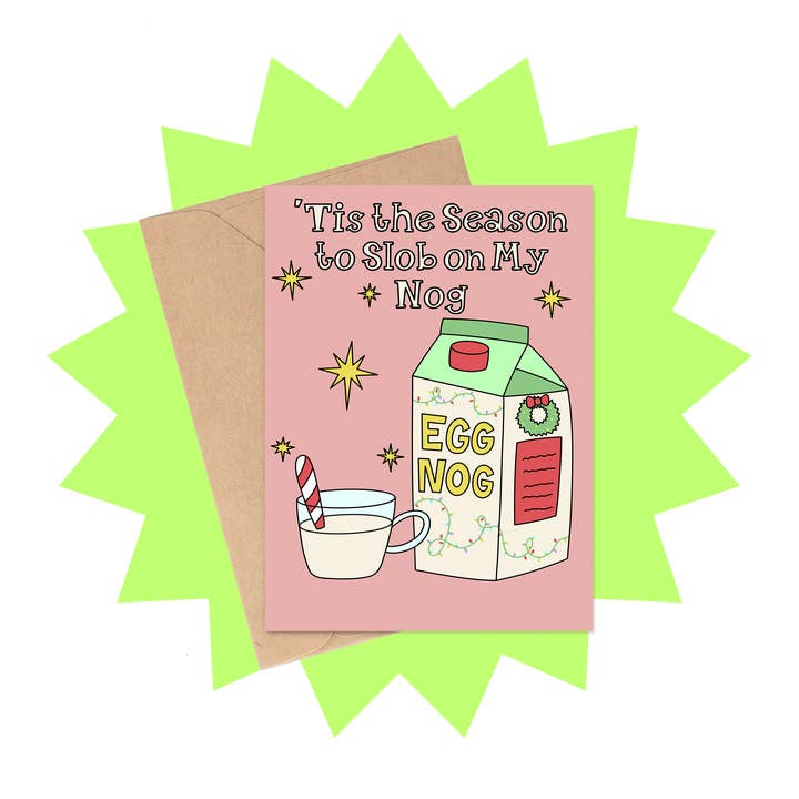 Slob på My Nog julkort för wholesale av Siyo Boutique