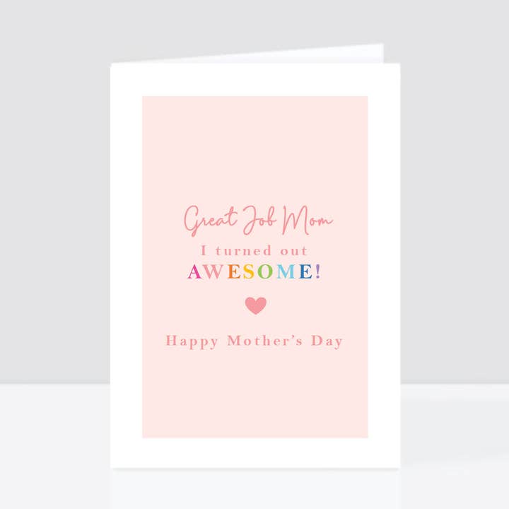 Carte de vœux amusante pour la fête des mères pour la vente par NOLA Lou Lou Designs