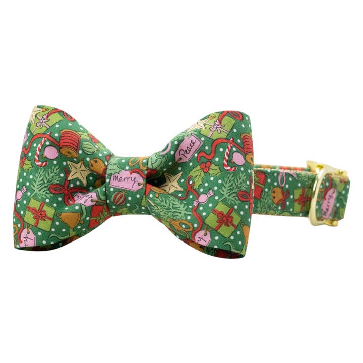 Knyts med en rosett fluga hundhalsband för wholesale av Crew LaLa