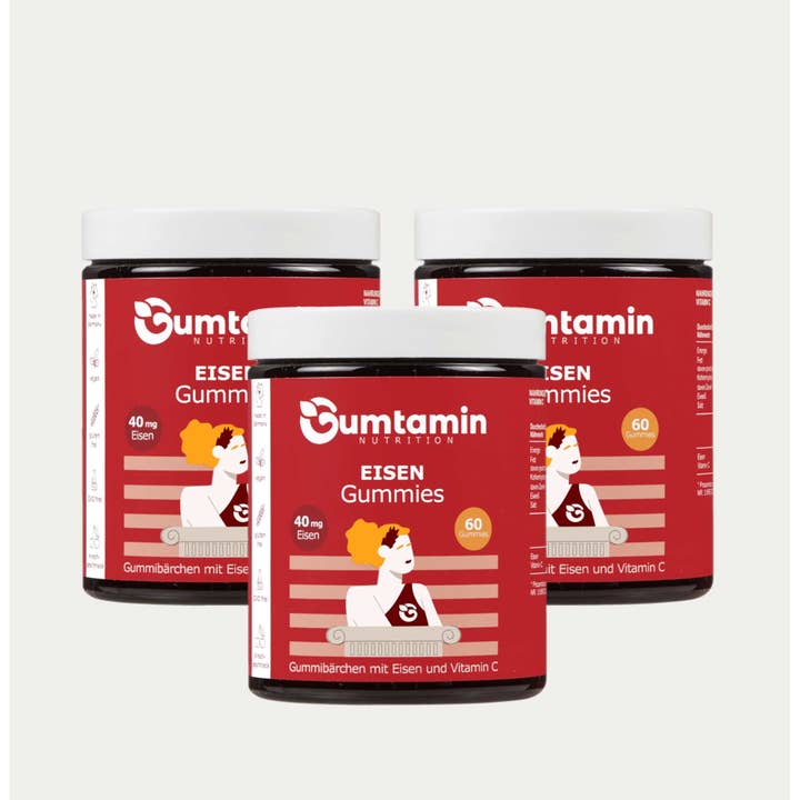 Gumtamin Nutrition - Vendita all'ingrosso Vitamine/integratori orali - Gummies al ferro con vitamina C2