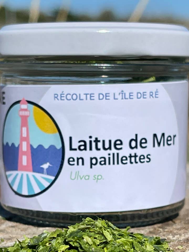 Biologische zeewiersla in vlokken van Île de Ré 15 g voor wholesale door Terre Saline